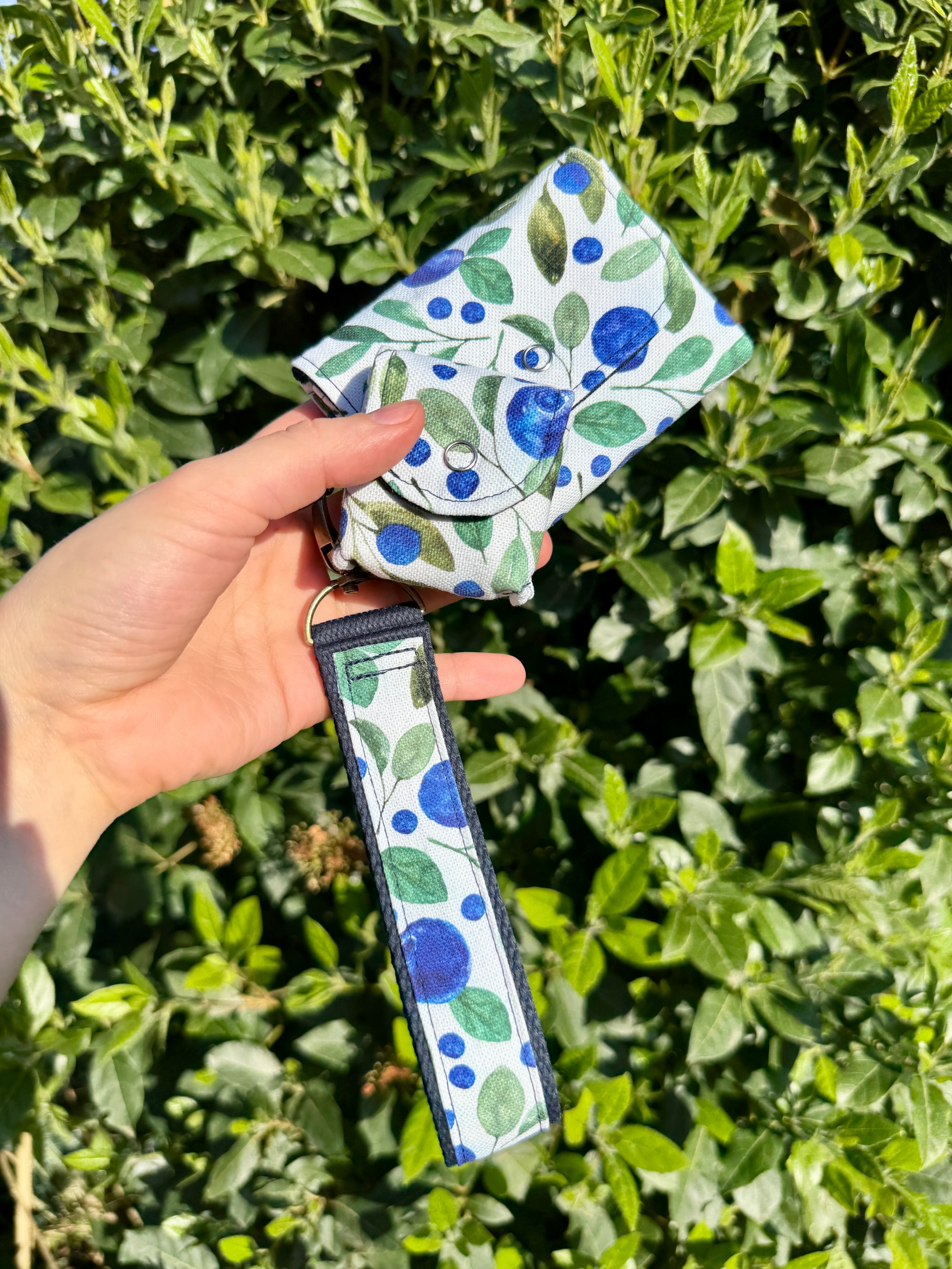 Blueberry Mini Wallet