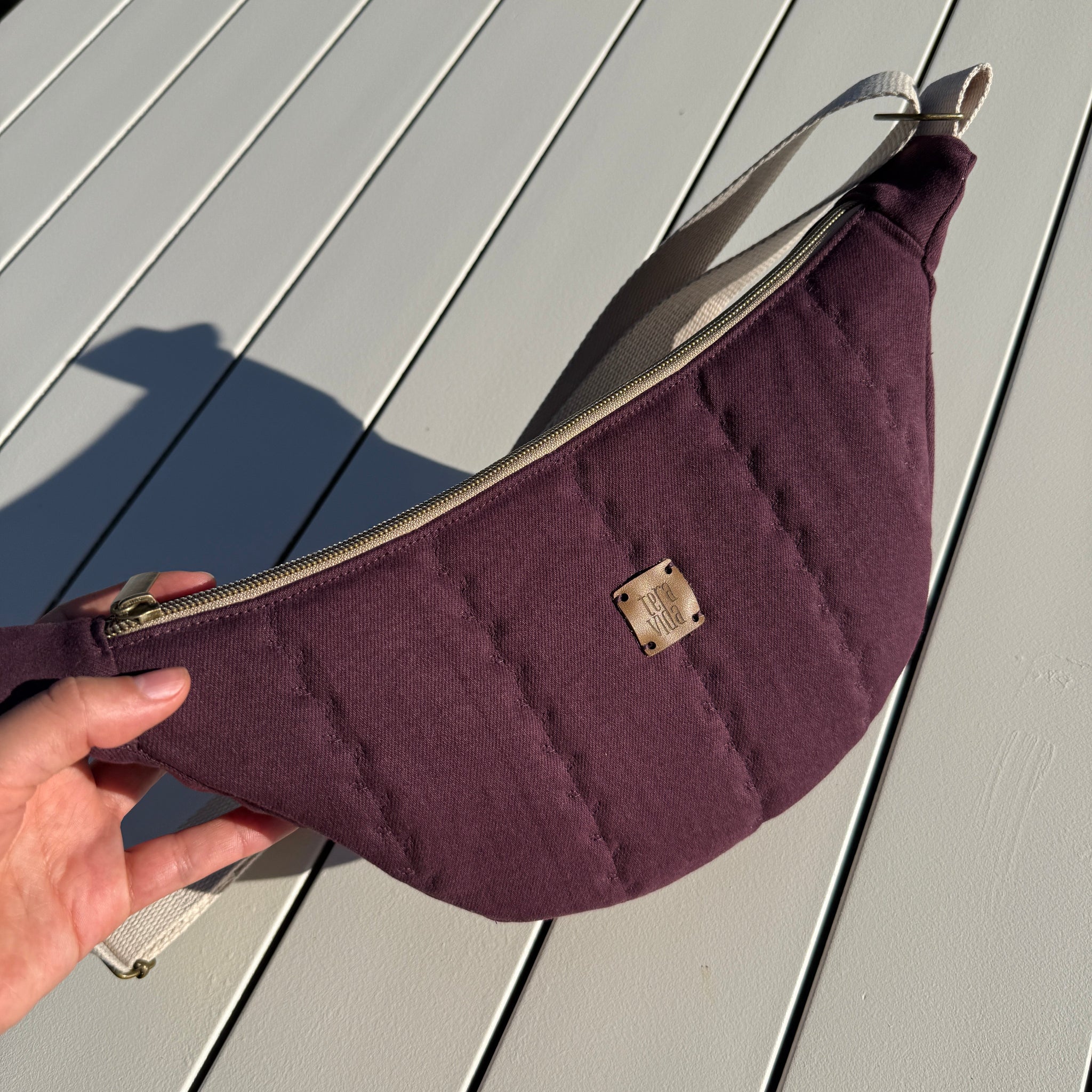 Plum Harvest Belt Bag