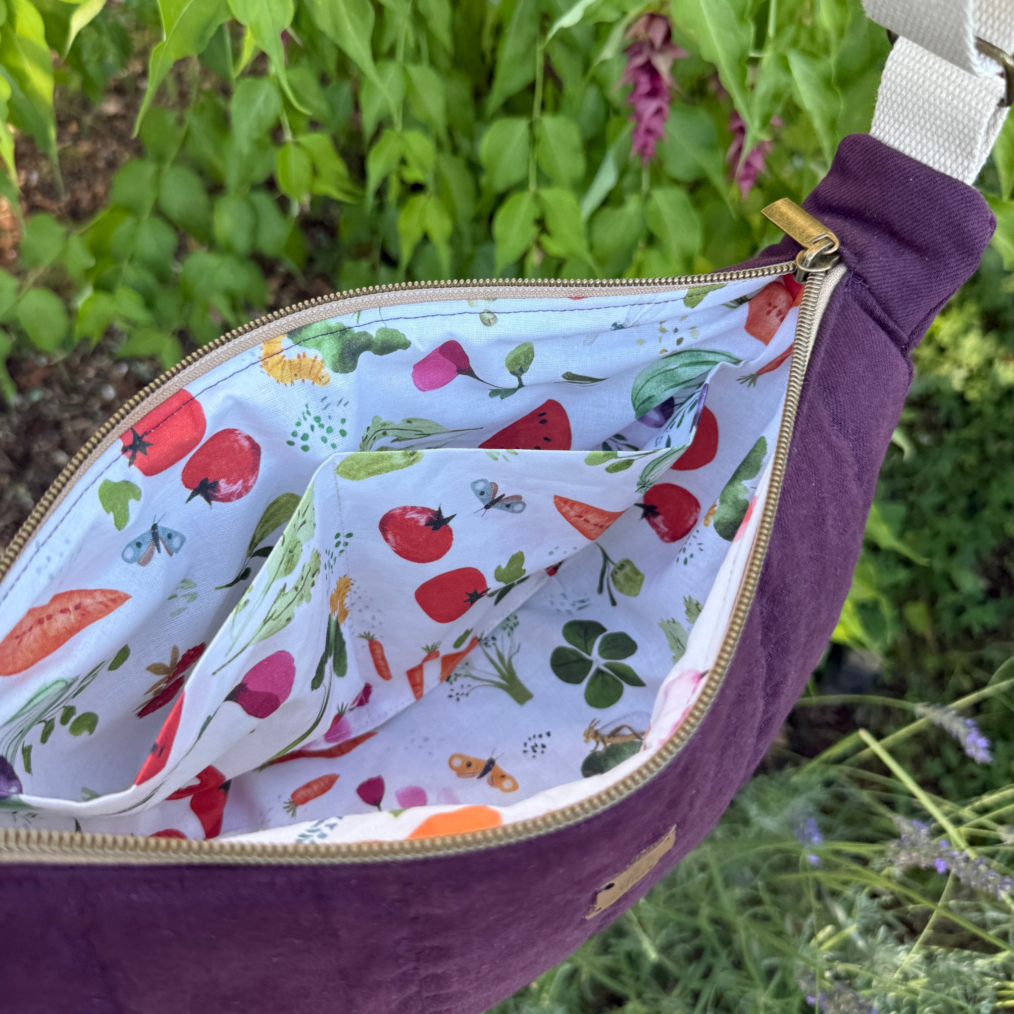 Plum Harvest Belt Bag