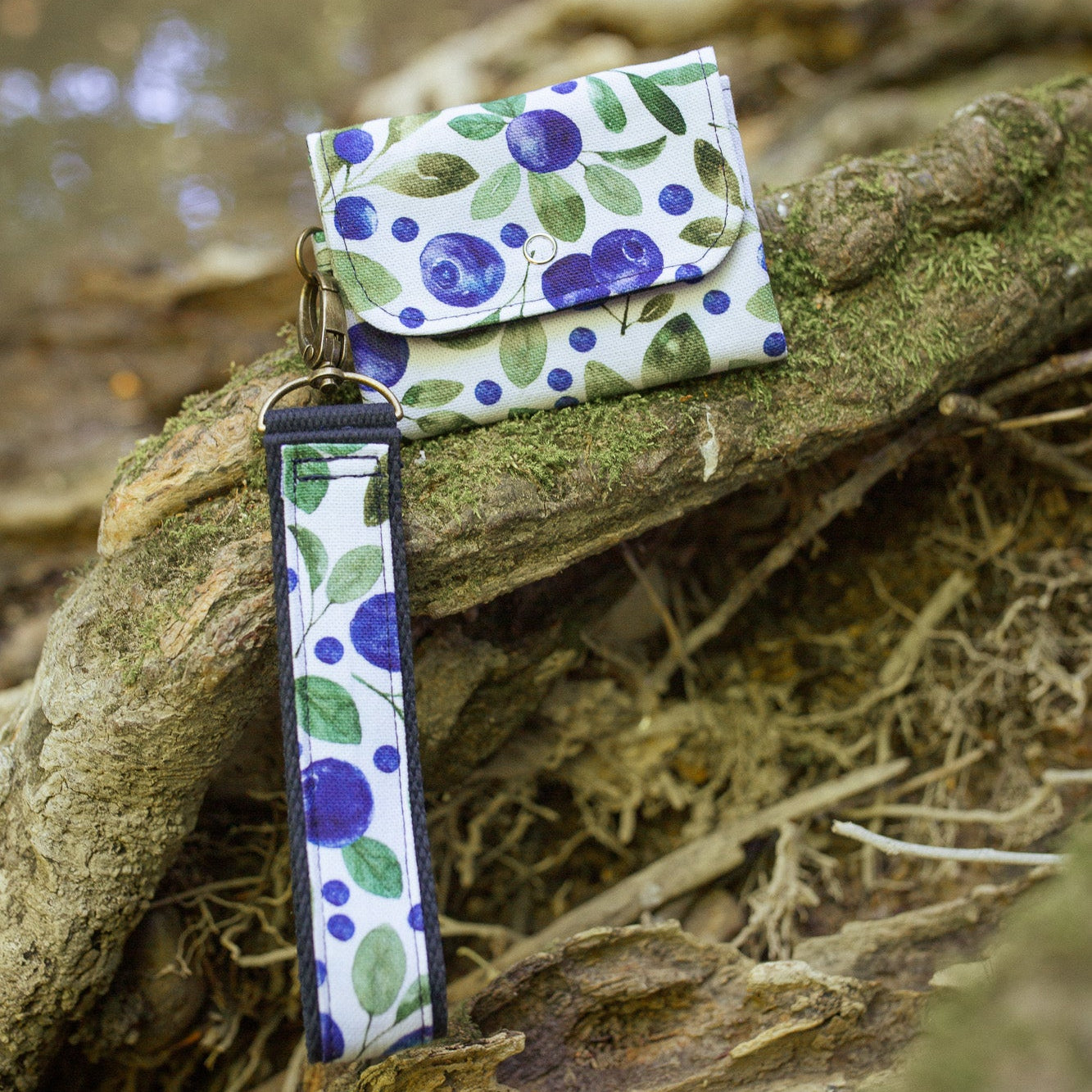 Blueberry Mini Wallet